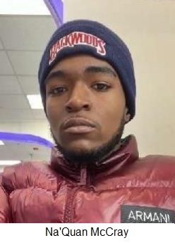 Missing person – Na’Quan McCray