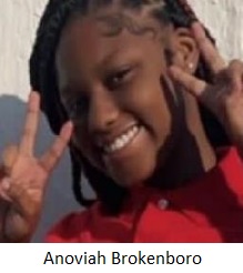 Missing person – Anoviah Brokenboro