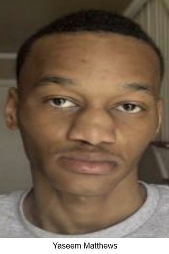 Missing person – Yaseem Matthews