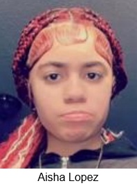 Missing person – Aisha Lopez