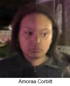 Missing person – Amoraa Corbitt